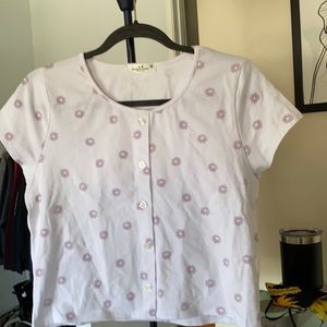Button daisy Top!